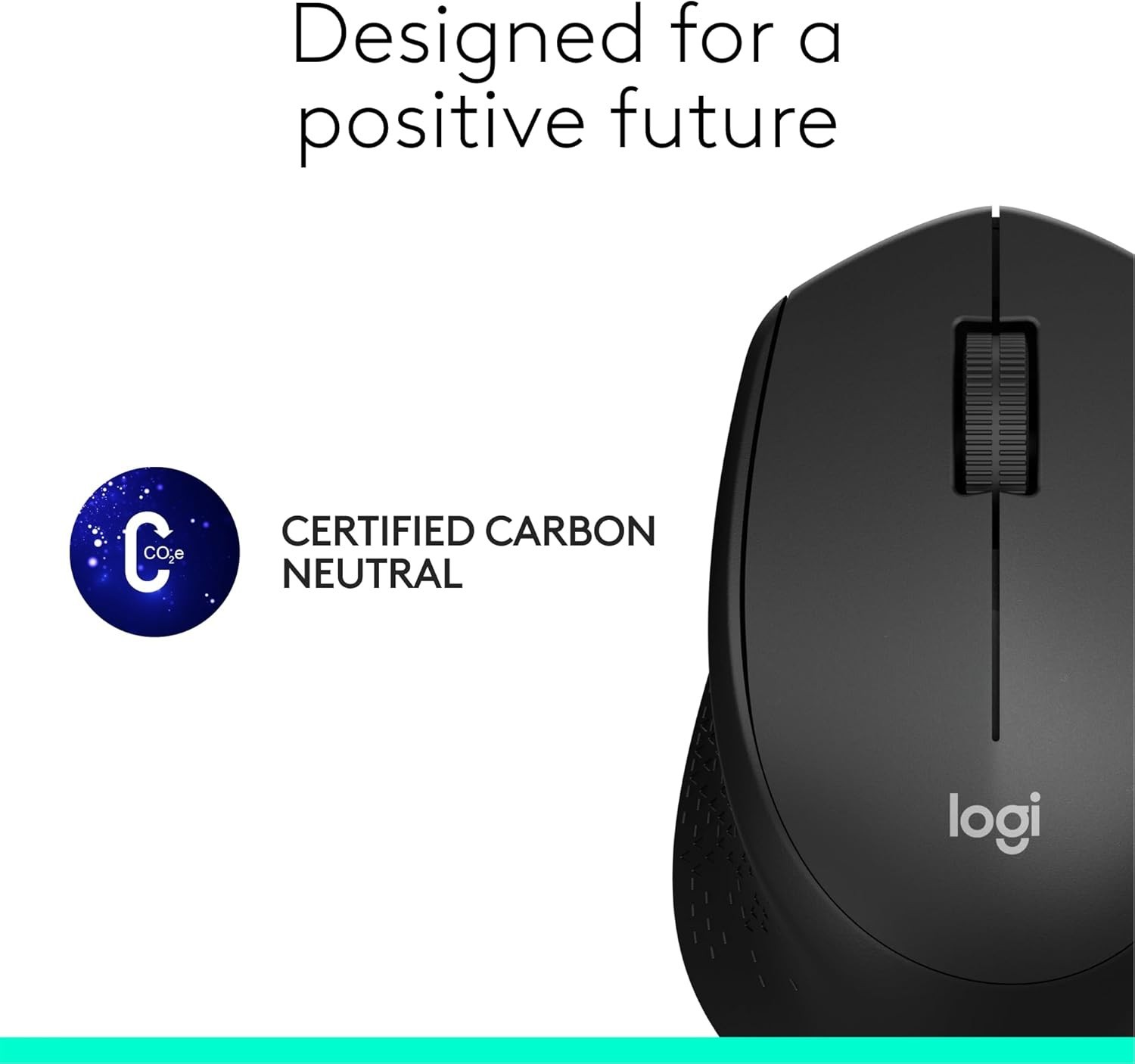 Logitech M330 SILENT Wireless Mouse, 2.4GHz with USB Receiver, Optical Tracking