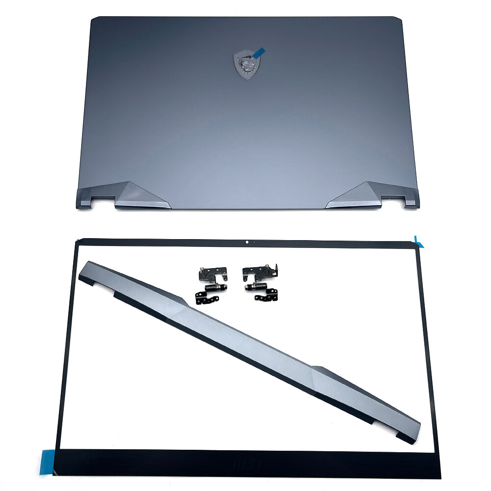 For MSI GE76 Raider 10SGS 10SFS MS-17K1 K2 Back Cover+Bezel+Hinge Cap 3077K1A421