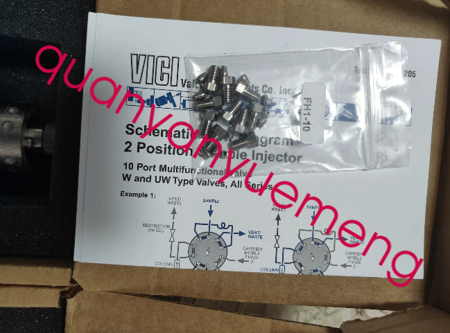 1PC NEW ATC10UWE VICI pneumatic valve via FedEx or DHL