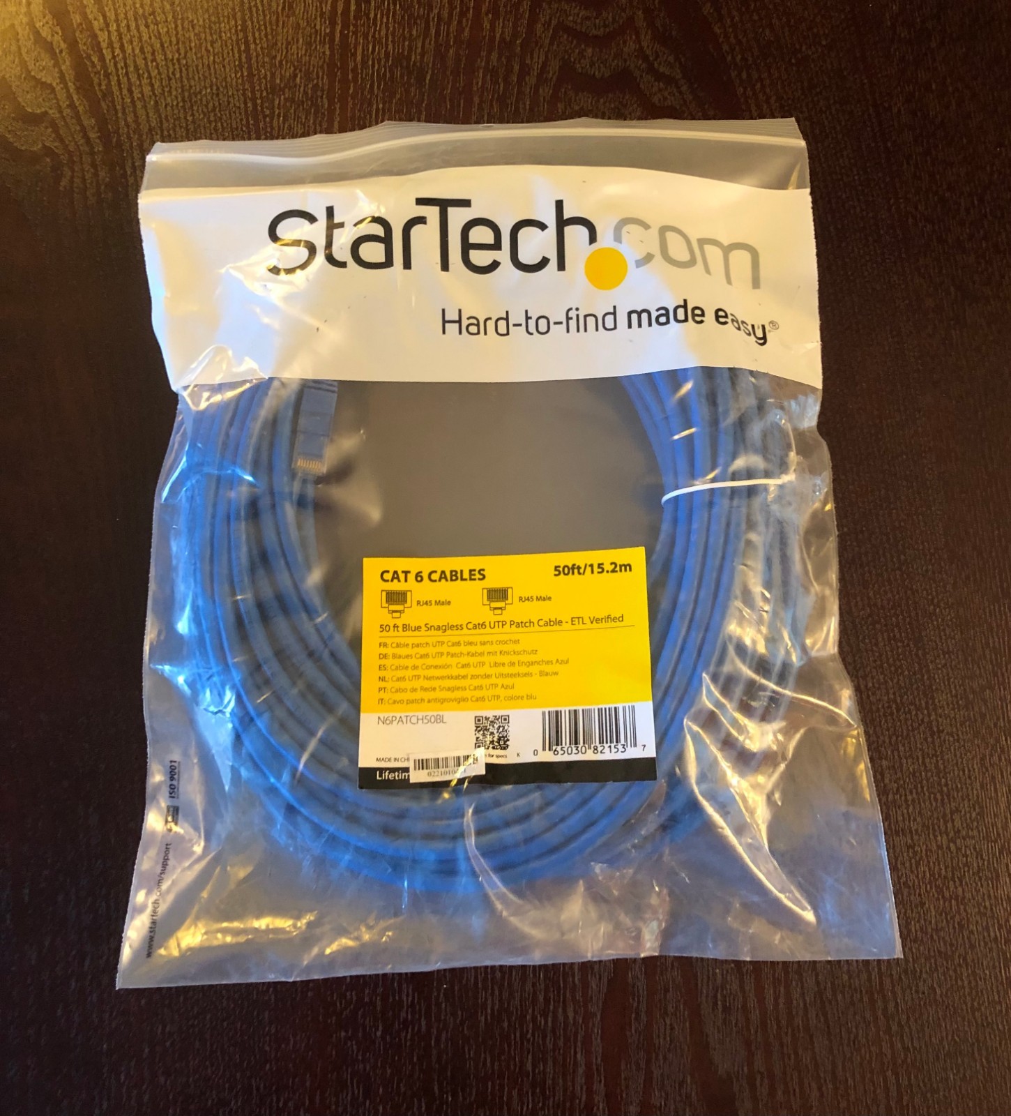 StarTech CAT 6 UTP Patch Cable - 50 foot