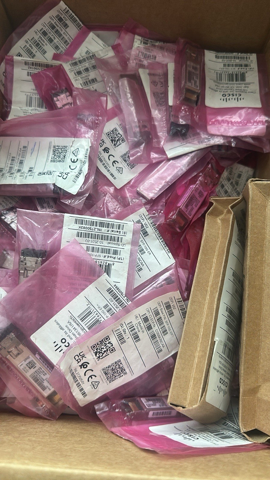 Original Genuine CISCO SFP-10G-ER V02 New Sealed W/hologram. In Stock