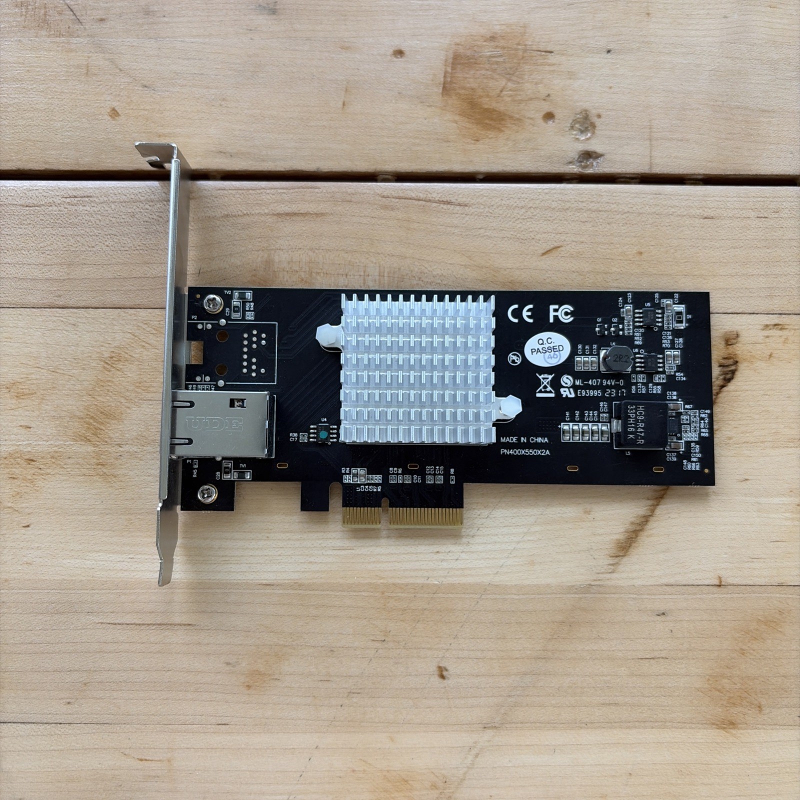 StarTech ST10000SPEX 1-Port 10Gbps PCIe Network Card 10GBASE-T RJ45 NIC