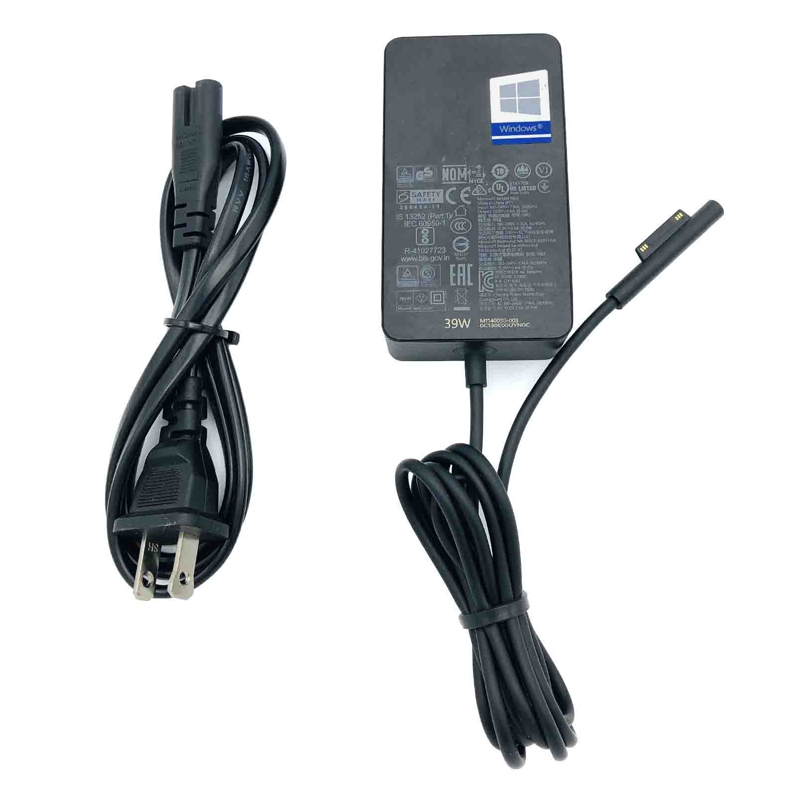 NEW Genuine 39W Microsoft AC Adapter for Surface PRO 5 6 9 w/5G Book 2 13"