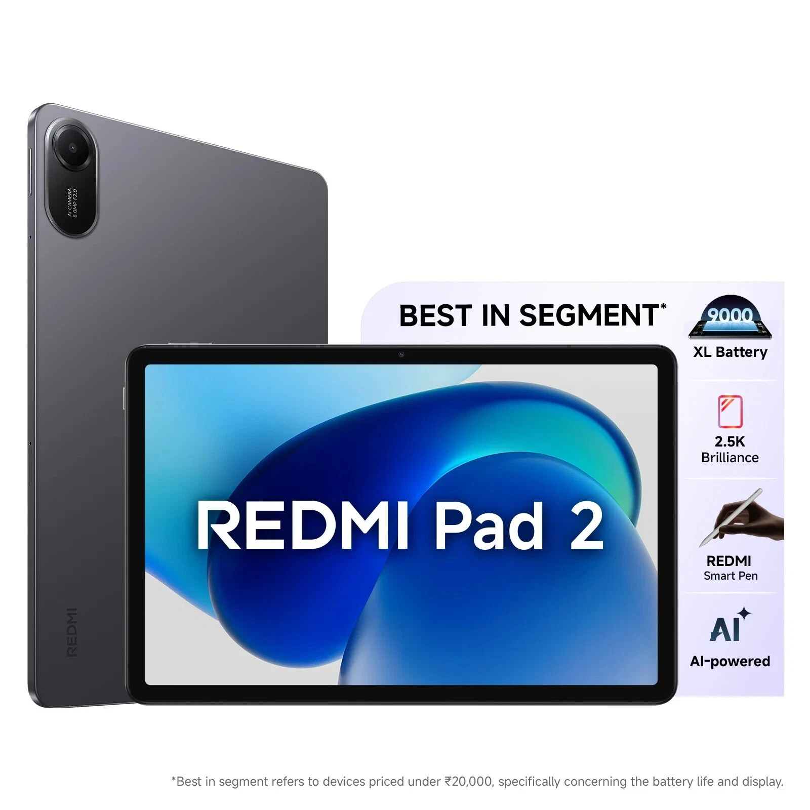 XIAOMI REDMI PAD 2 (WiFi) 128GB/256GB 4GB/8GB RAM BRAND NEW