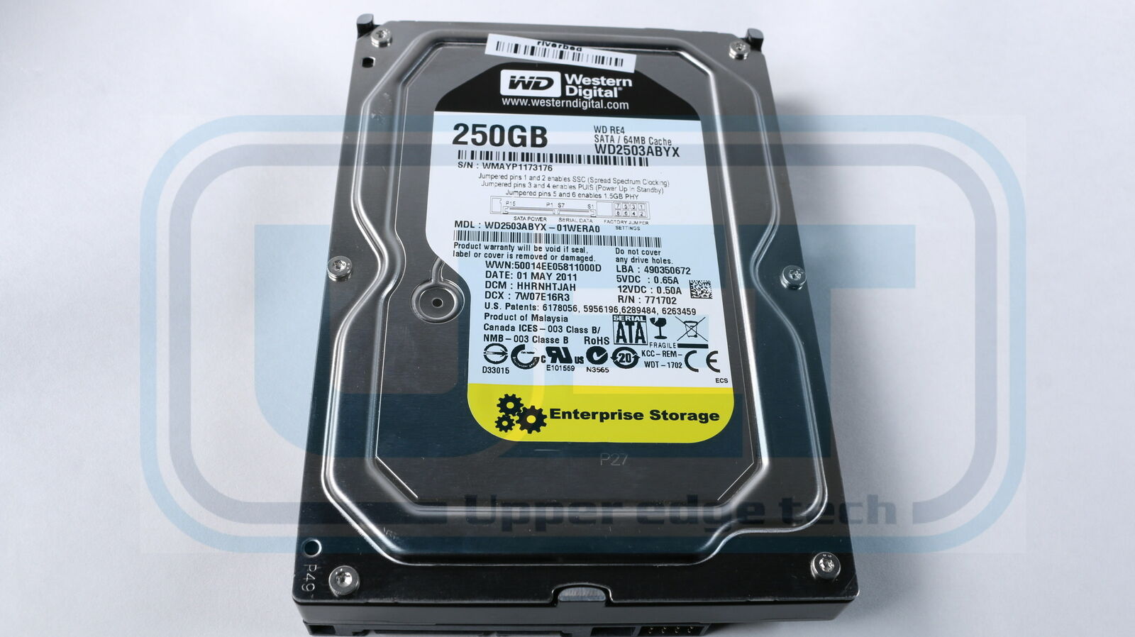 Unavailable WD2503ABYX-01WERA0 Desktop 25mm 3.5 250GB 7200 HDD SATA Tested