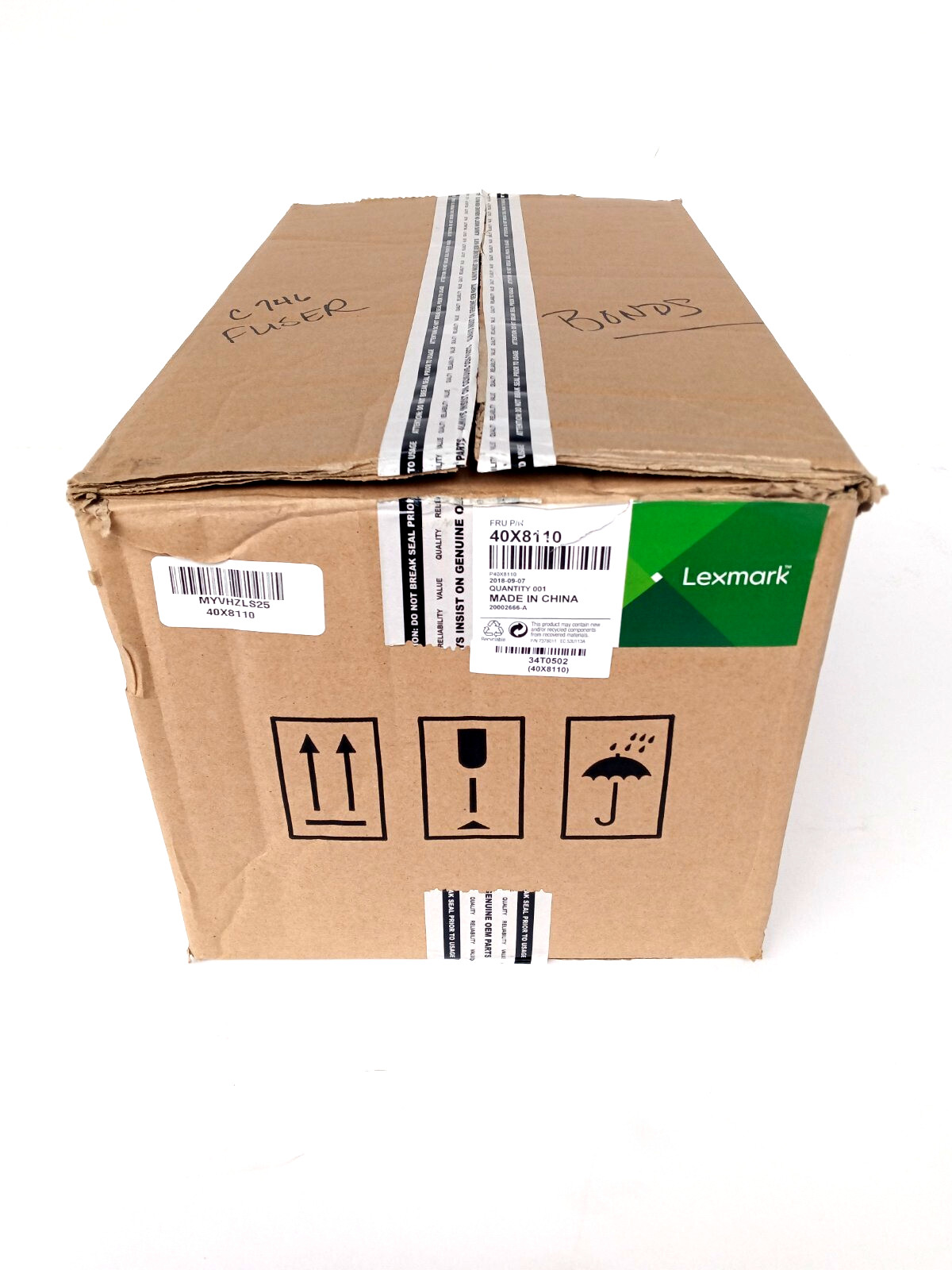GENUINE LEXMARK SEALED 40X8110 FUSER UNIT C73X C74X,C734DN; C734DTN; C734DW; C73