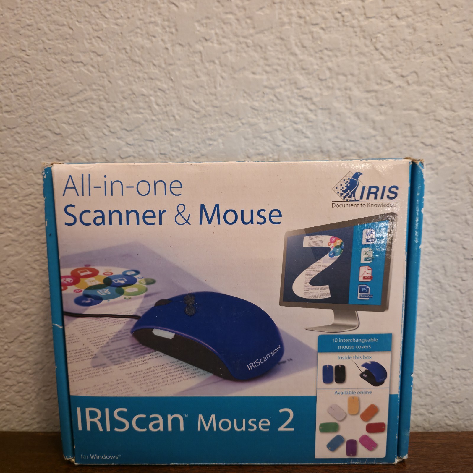 IRIScan Mouse 2 All-In-One Scanner for Windows & Mouse 459003 Open Box