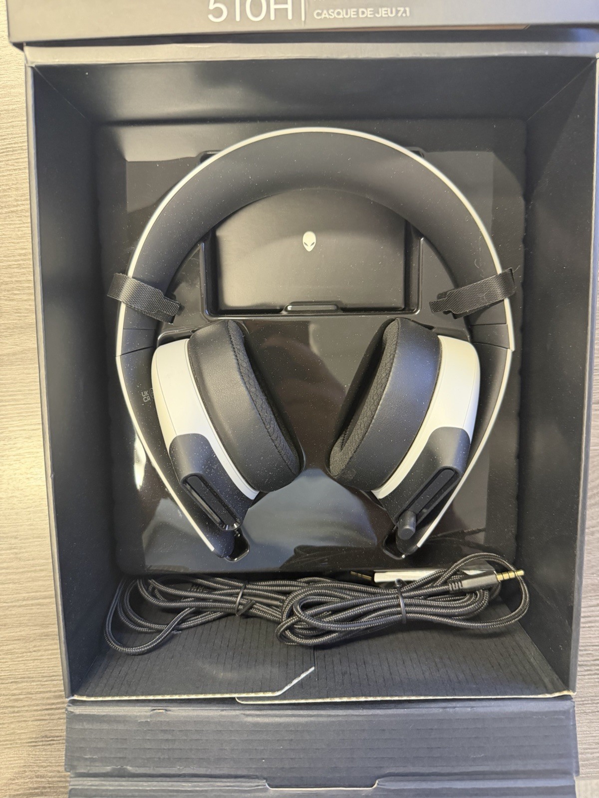 New Alienware Gaming Headset Wired 7.1 510H AW510H CPRKR
