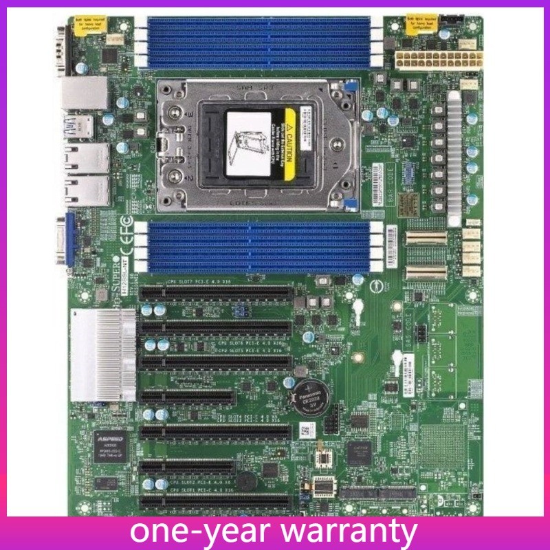 Supermicro H12SSL-NT Server ATX Motherboard AMD EPYC 7003/7002 DDR4 Socket SP3