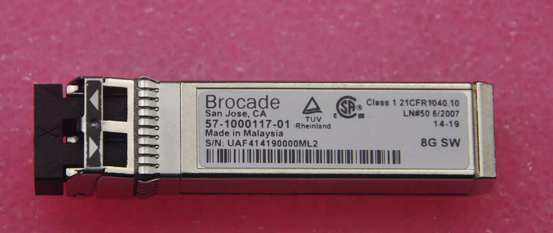 Brocade 57-1000117-01 8G Multimode SFP+ Transceiver