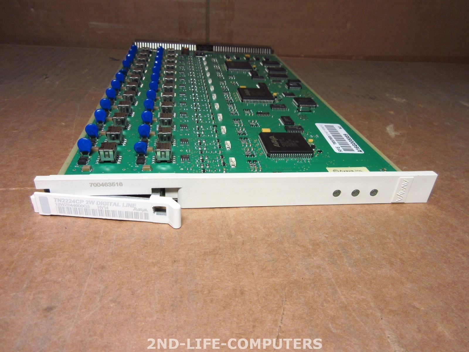 AVAYA TN2224CP 2W HV14 Lucent Definity Digital Line Card PULLED FROM AVAYA G650