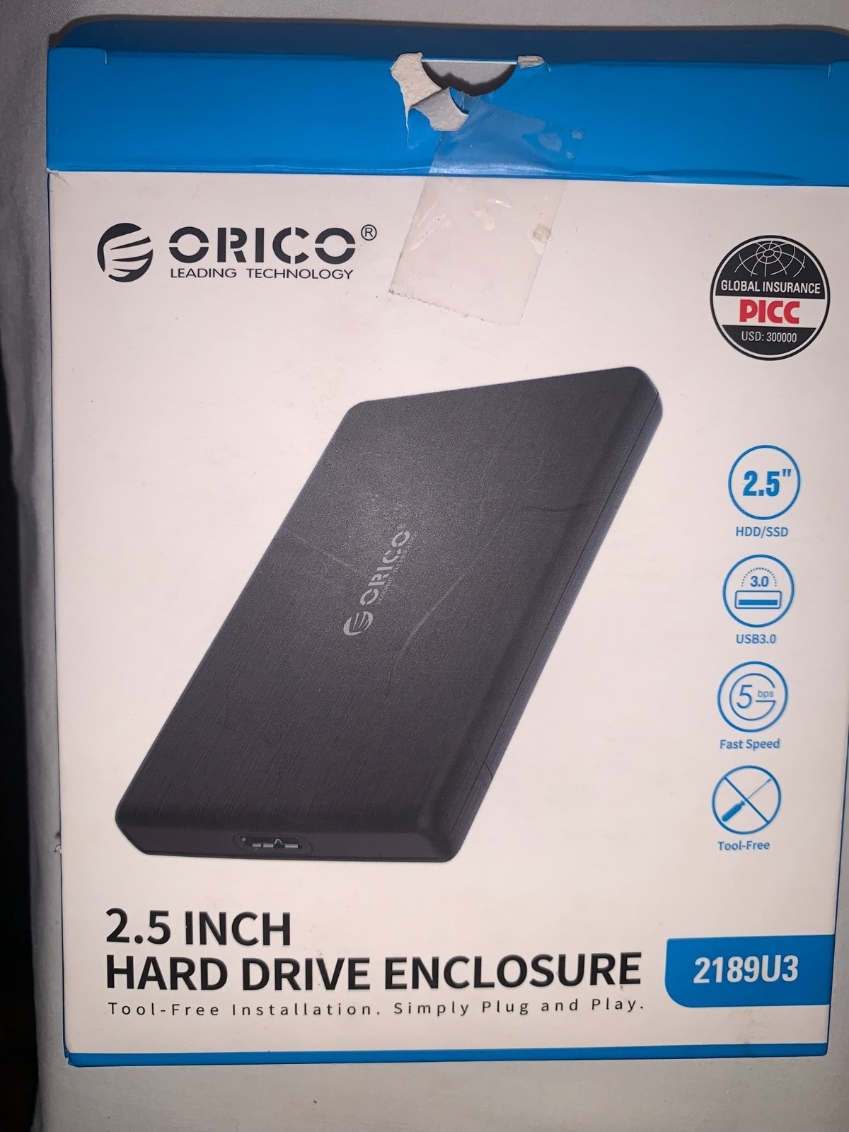 Orico 2.5 Hard Drive Enclosure