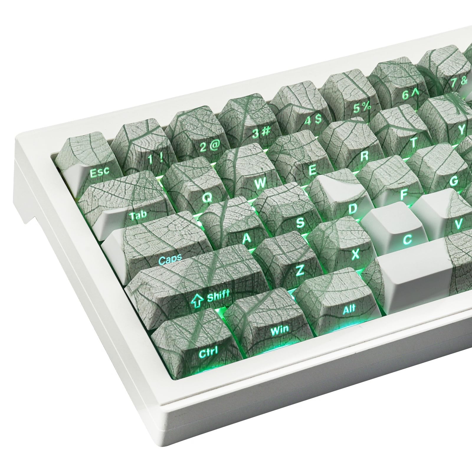 136 Keys PBT Side Printed Custom Keycap Set Double Shot Cherry Profile MX