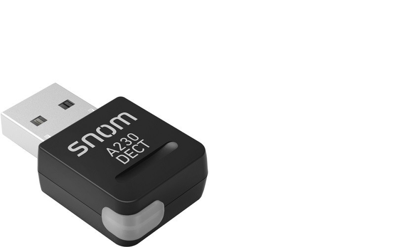 SNOM-A230 USB DECT Dongle Suitable For All Snom D7XX- and D3XX- series Desk