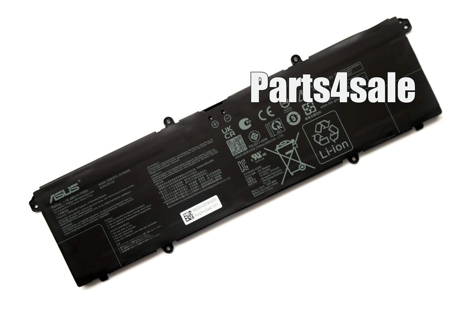 New Genuine C41N2305 75Wh OEM Battery for Asus Vivobook Pro 15 OLED MJ MU MV