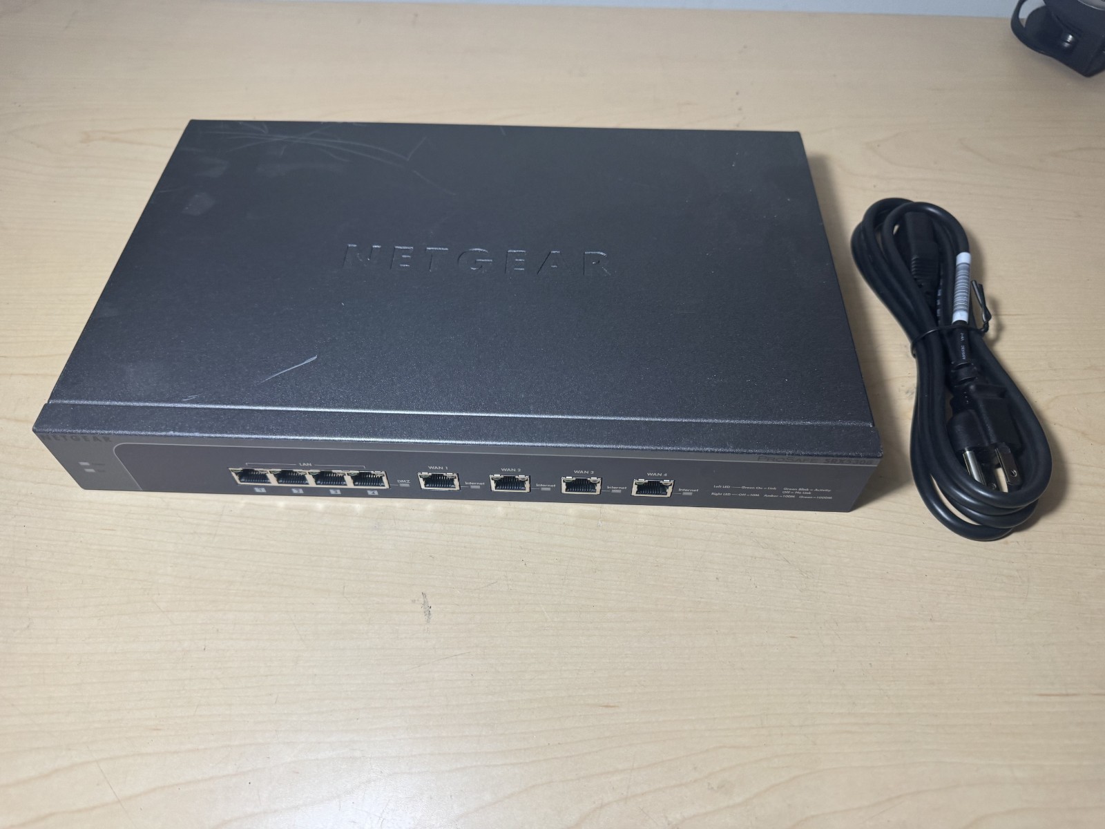 Netgear SRX5308 ProSafe Gigabit Quad WAN SSL VPN Firewall