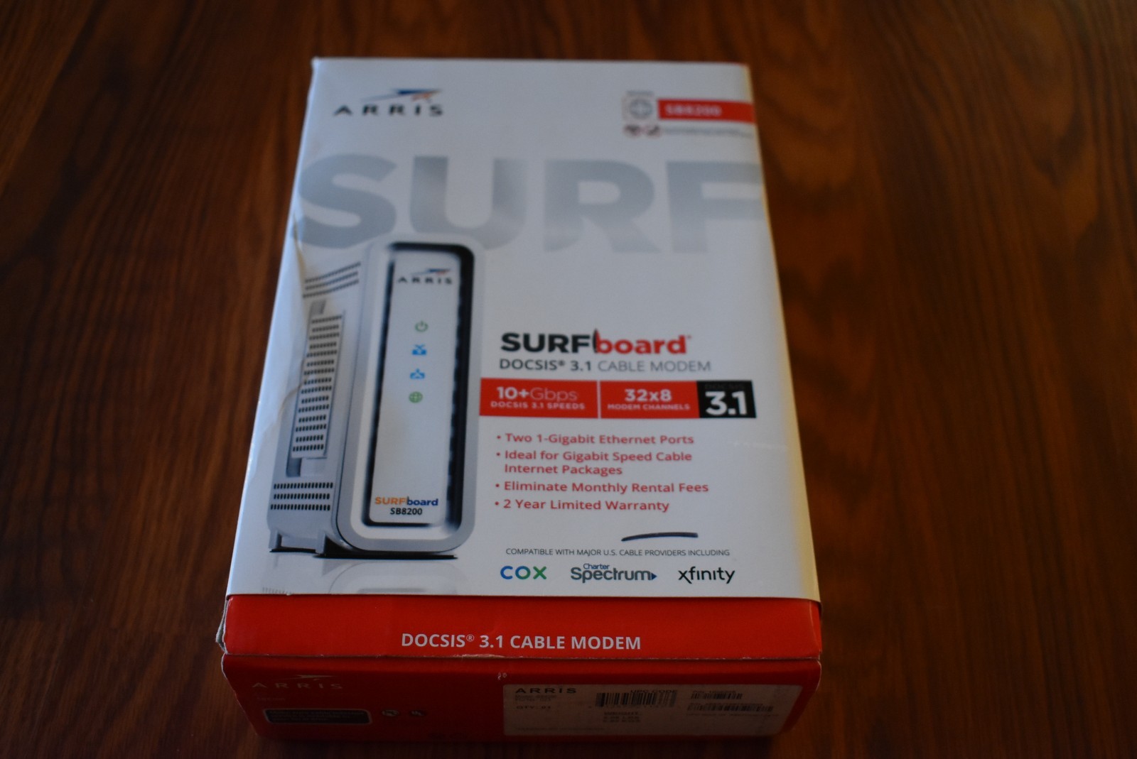 Arris Surfboard SB8200 docsis 3.1 Cable Modem