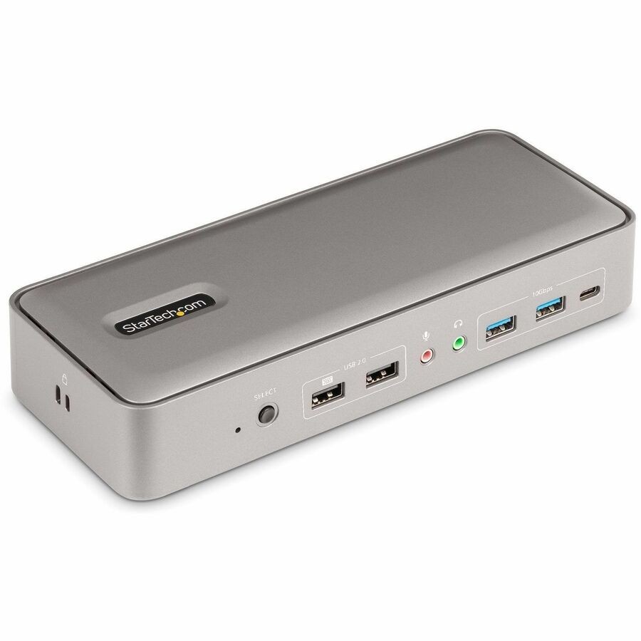 StarTech Dual-Laptop USB-C KVM Docking Station 129NUSBCKVMDOCK