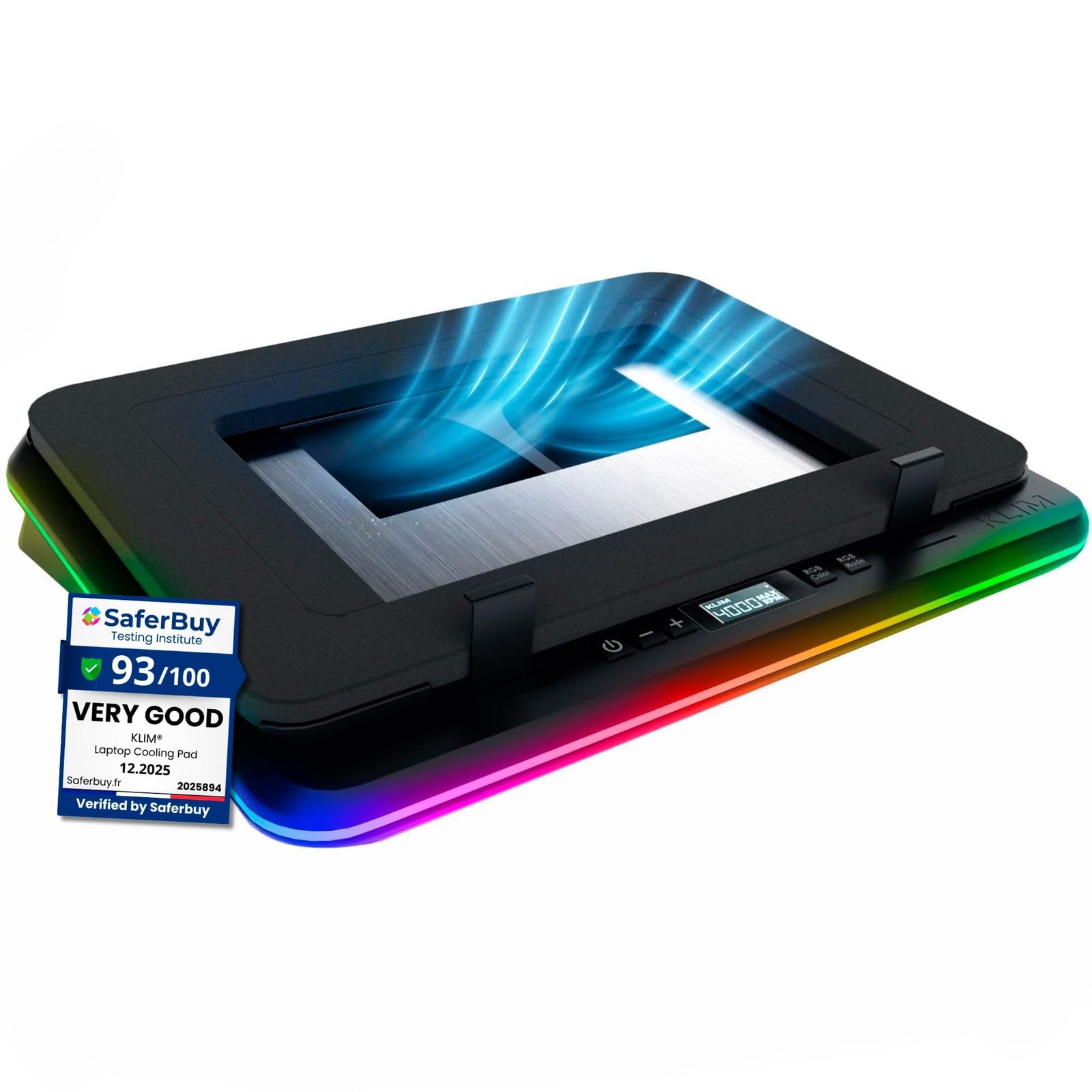 KLIM Turbofrost RGB Gaming Laptop Cooling Pad
