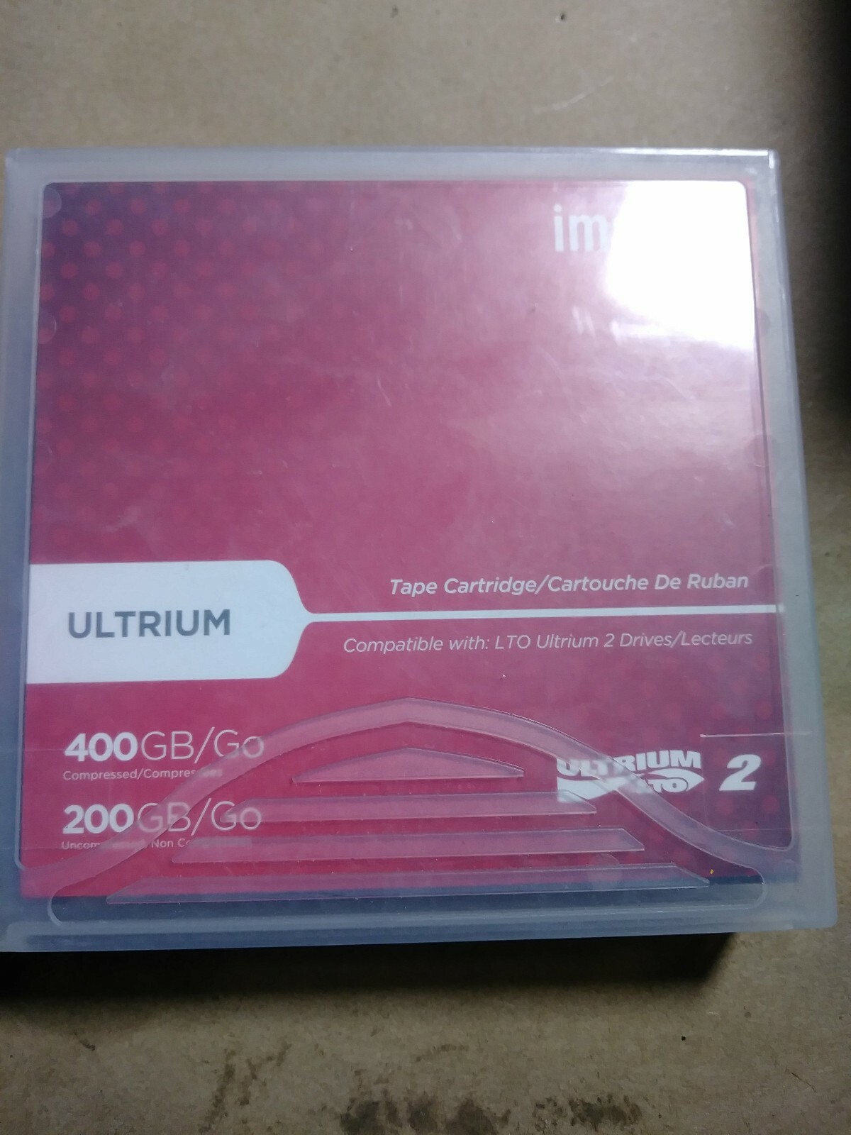 Imation Ultrium 400gb 200gb. Ships fast