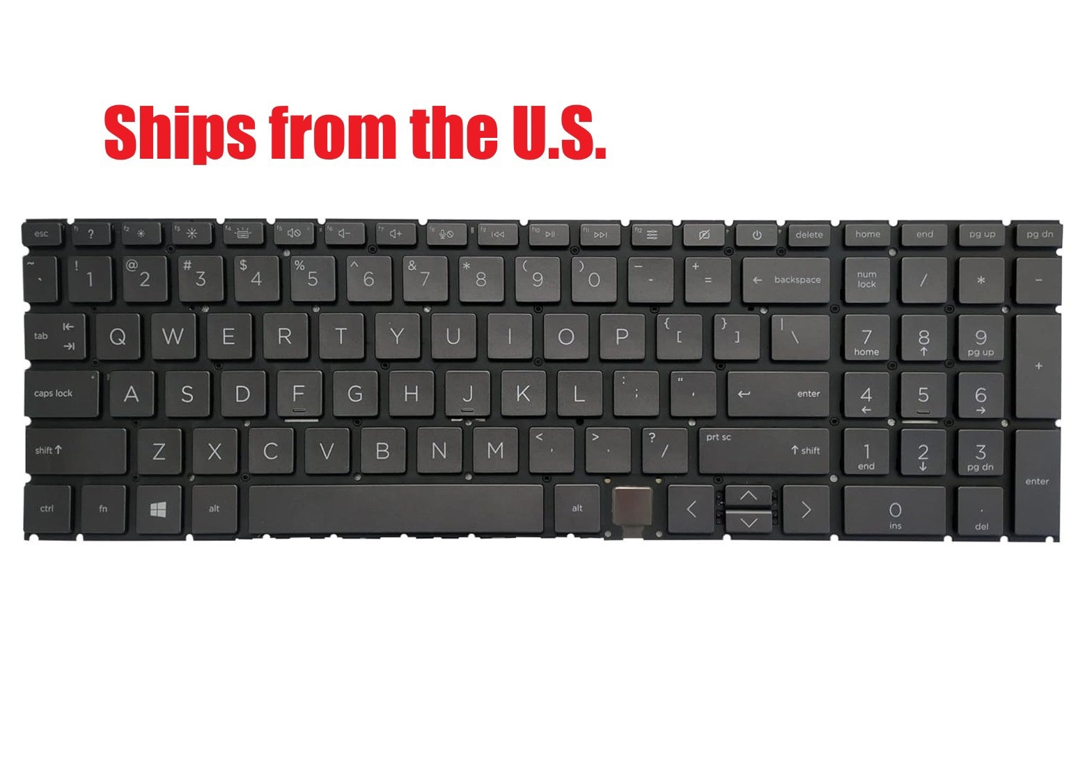 For HP Envy 15m-ed1023dx US Black Keyboard Original New Backlit