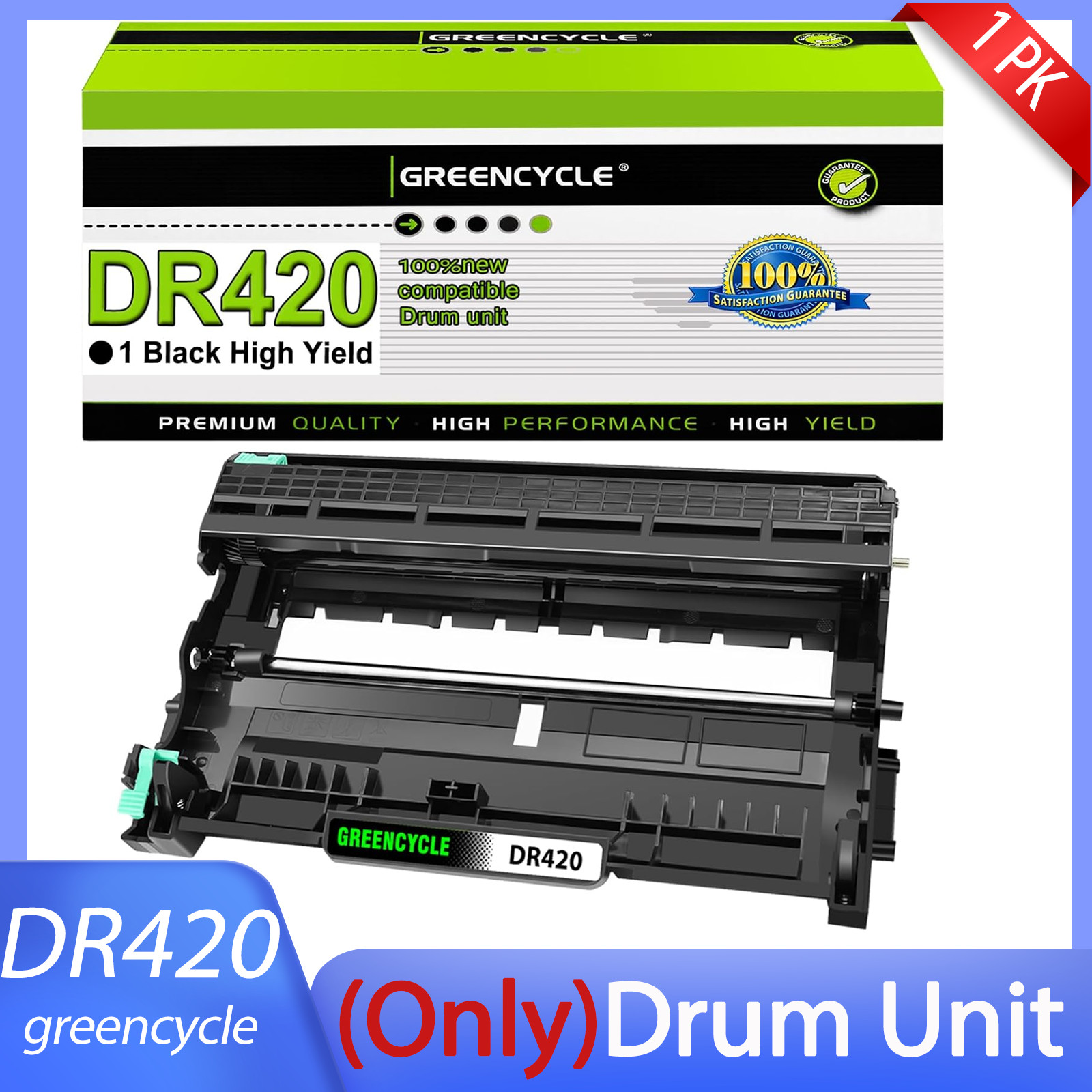 1 PK Compatible Drum Unit Replacement For Brother DR420 for HL-2270DW HL-2280DW