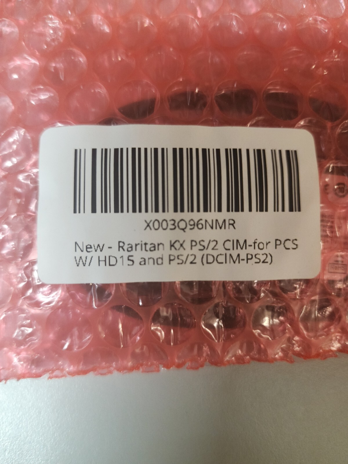 NEW/Sealed - Raritan KX PS/2 CIM-for PCS W/ HD15 and PS/2 (DCIM-PS2)