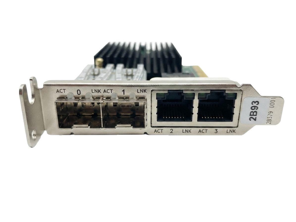 IBM 00ND479 10Gb 4-Port PCIe2 (x8) 2x10Gb FCoE SR, 2x1GbE RJ45 Ethernet Card
