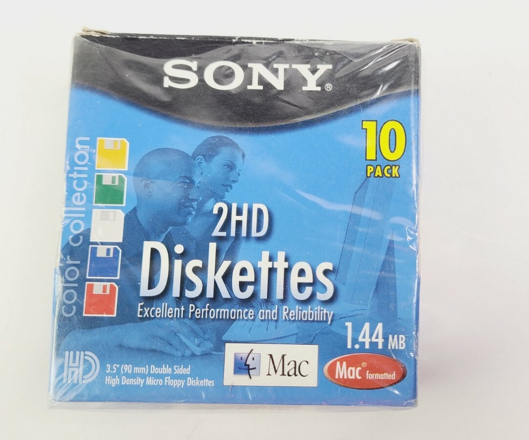 Sony 2HD Diskettes 10 Pack New  open box 