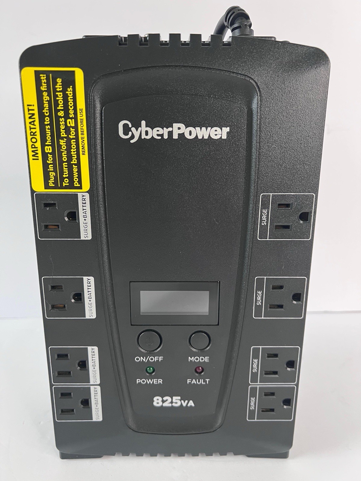 CyberPower CP825LCDa Intelligent LCD UPS 825VA Backup No Battery