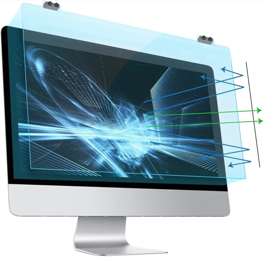  23-24 inch Computer Blue Light Blocking Screen Protector Anti-UV 23-24 Inch