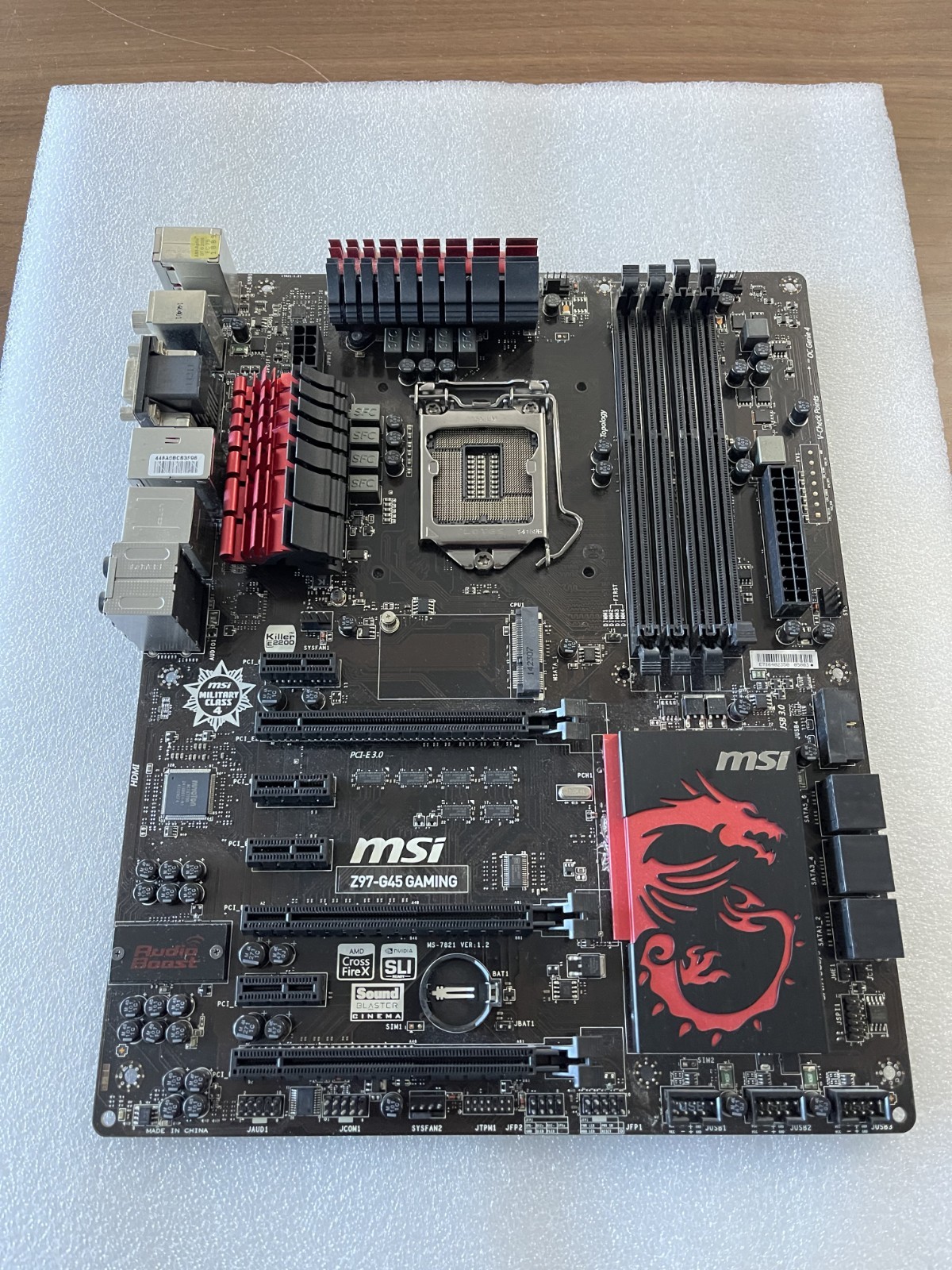 MSI Z87-G45 GAMING, LGA 1150, Intel Motherboard