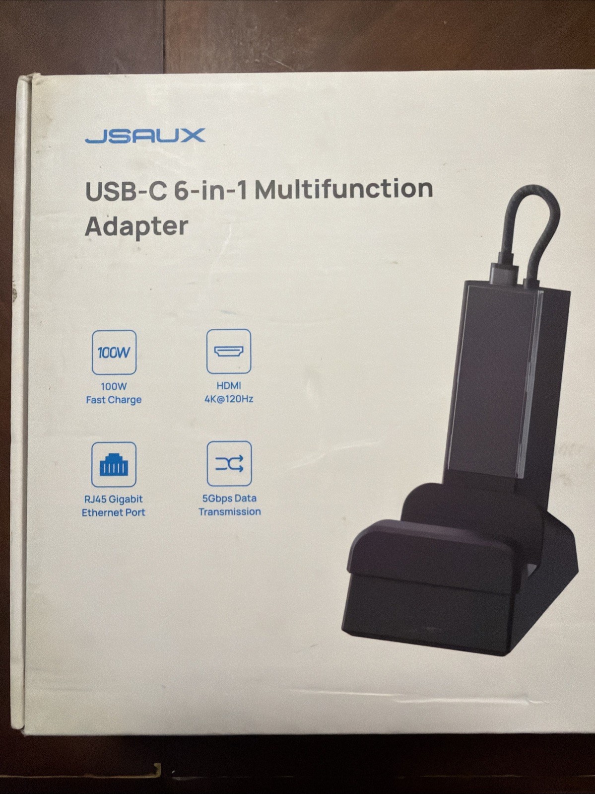 JSAUX USB-C 6-in-1 Multifunction Adapter