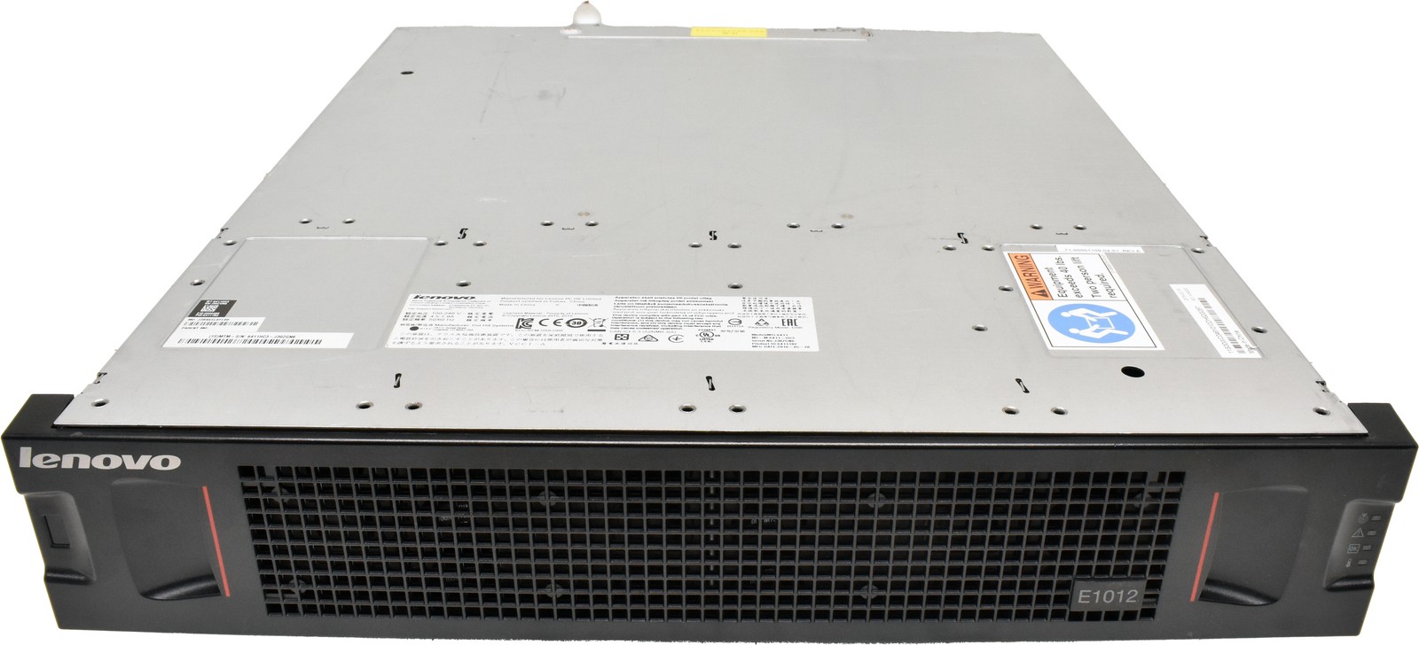 Lenovo Storage E1012 Disk Enclosure 12x 3.5 Bay No HDD 2x 6Gb/s SAS Controllers