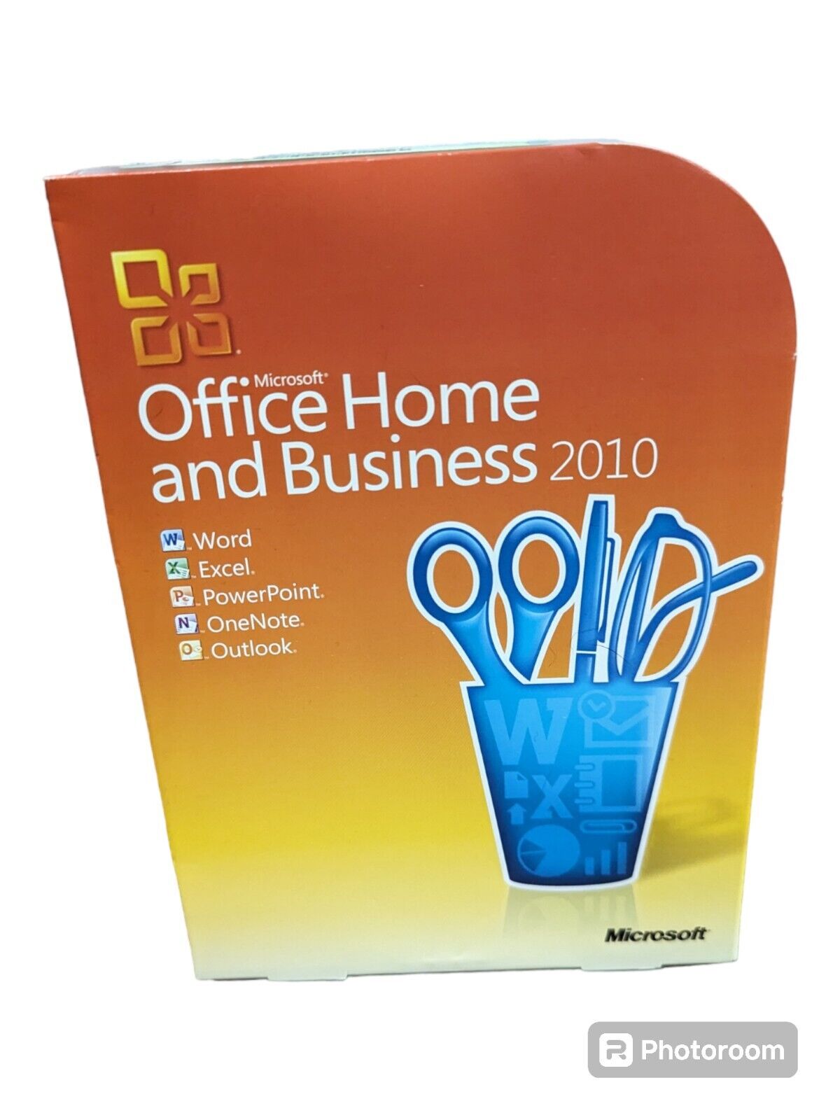 Microsoft Office 2010 Home & Business For 3 PCs Outlook/Excel/Word/PowerPoint 
