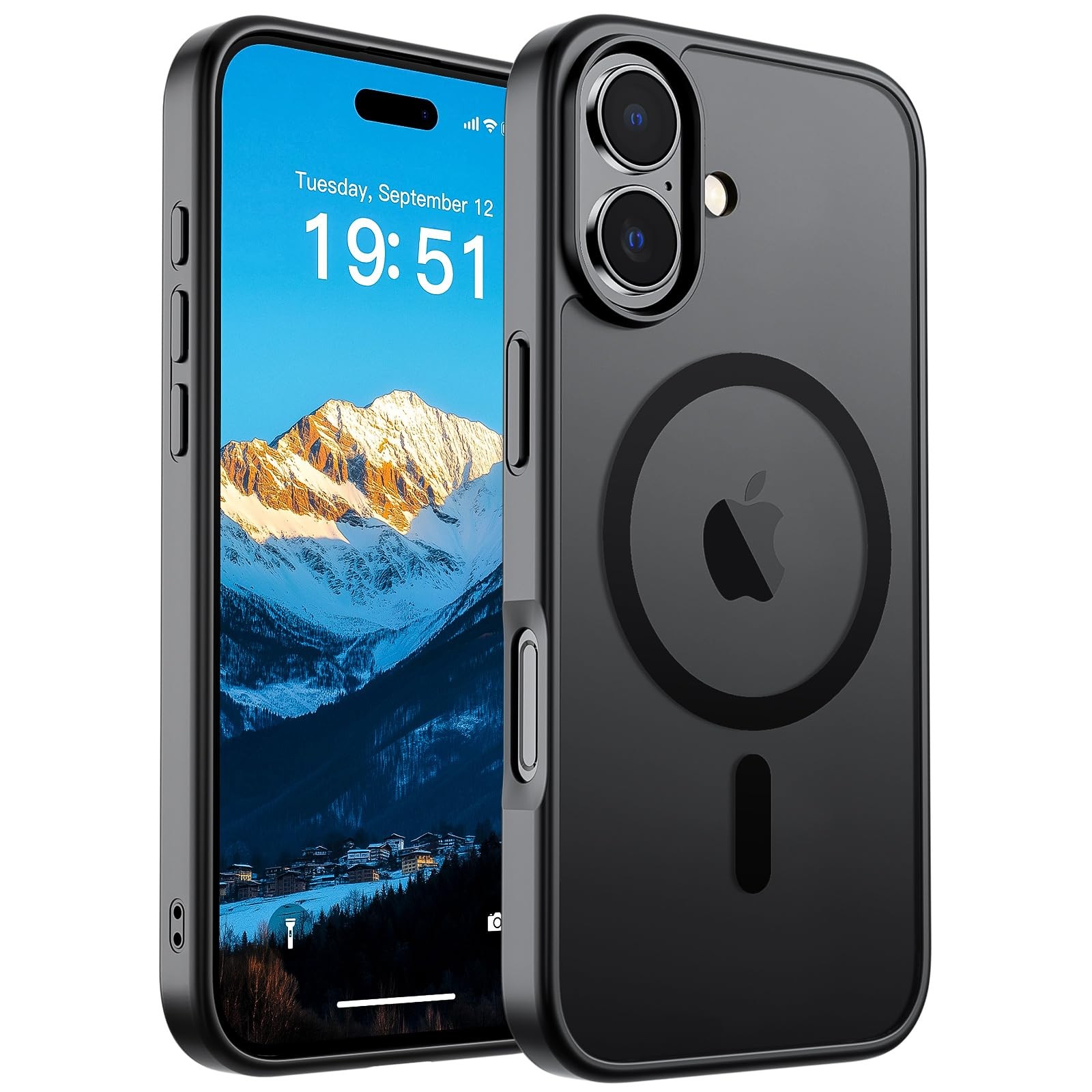 SUPFINE Magnetic for iPhone 17 Case (Compatible with MagSafe)(Military Grade ...