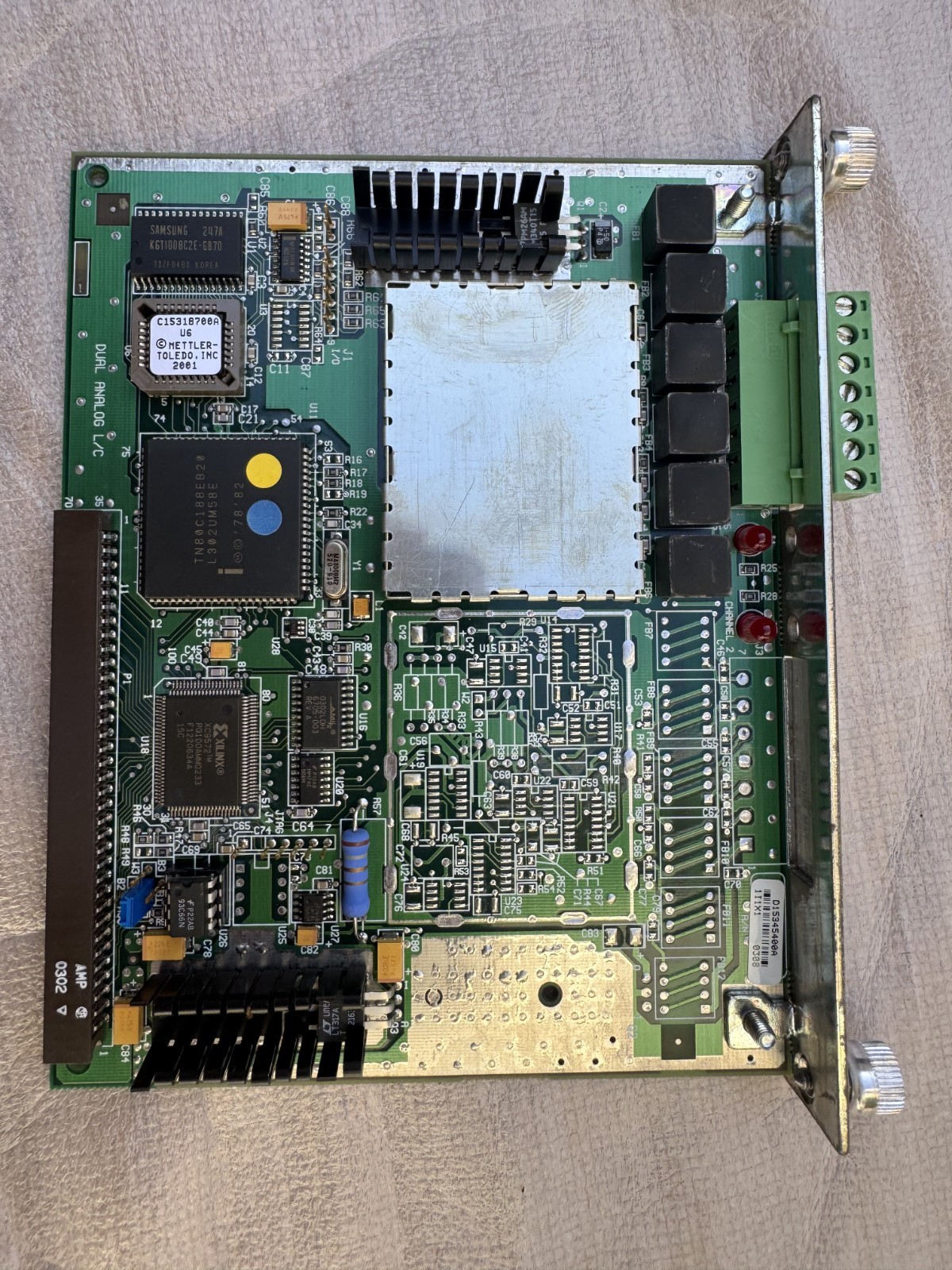 Mettler Toledo D15345400A Circuit Board