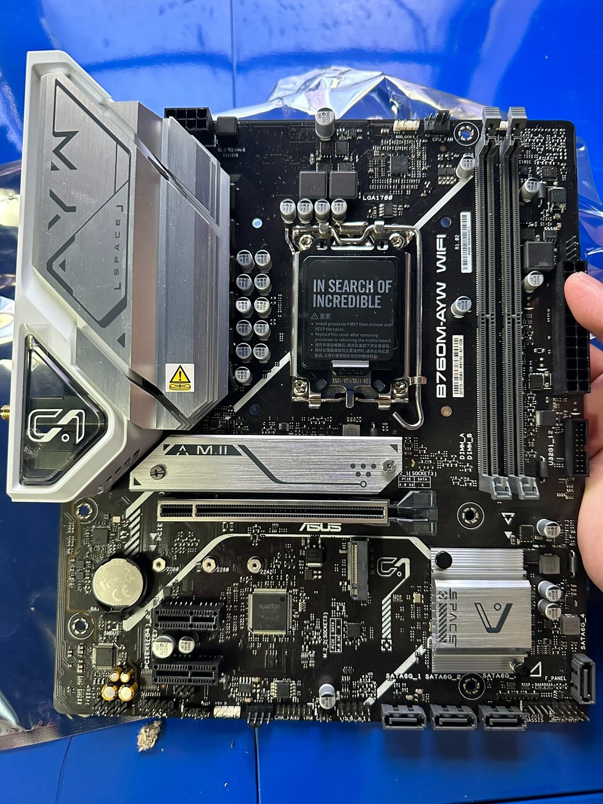 ASUS B760M-AYW WIFI LGA1700 Motherboard Intel B760 Chipset DDR4 Mainboard