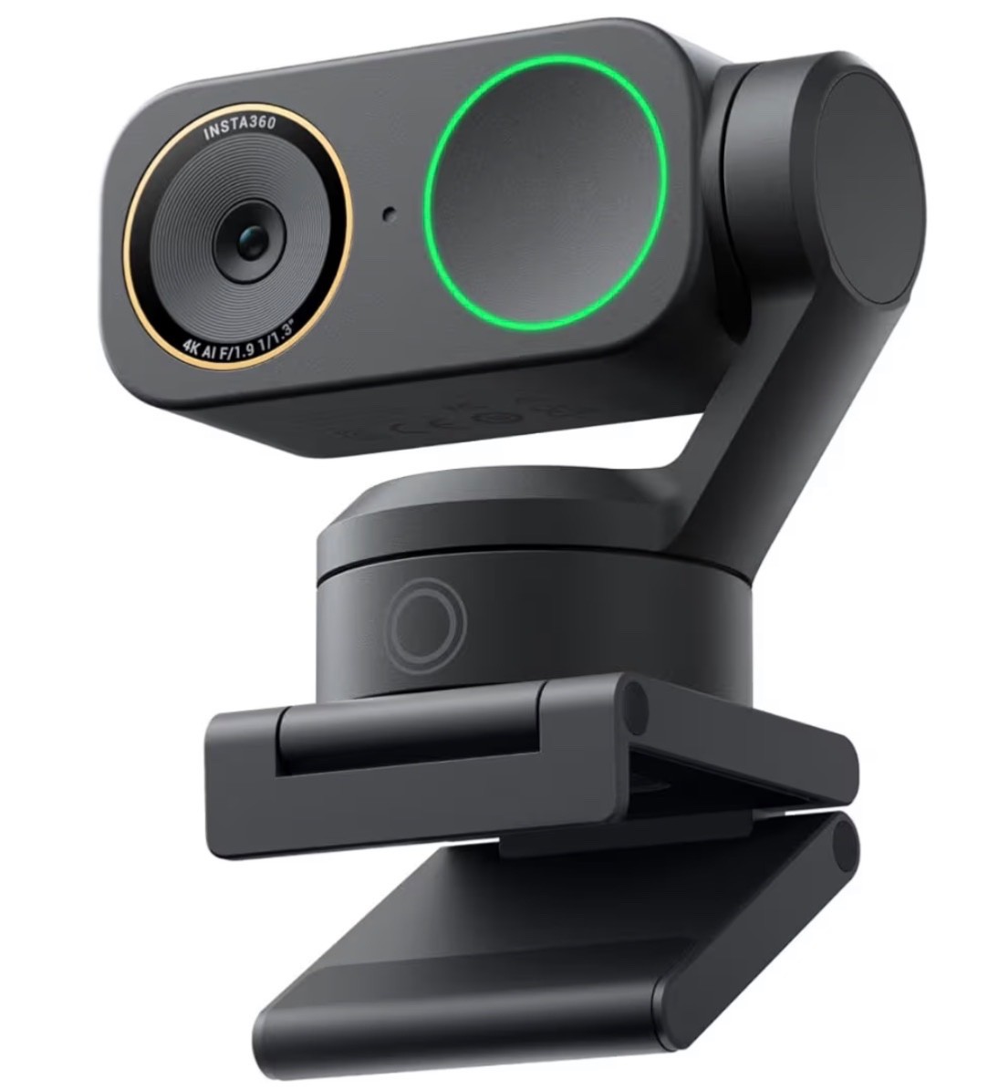 4K PTZ Webcam for PC/Mac, 1/1.3” Sensor, Low-Light, AI Tracking, HDR, Directiona