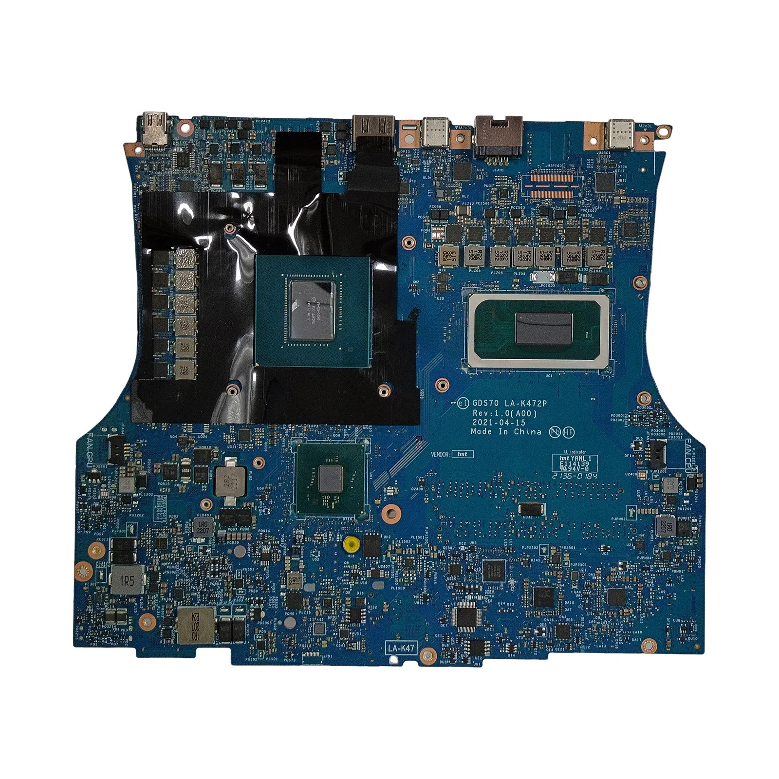 0G1YR4 0X7MT8 For Alienware X17 R1 Laptop Motherboard HDQ75 LA-K472P