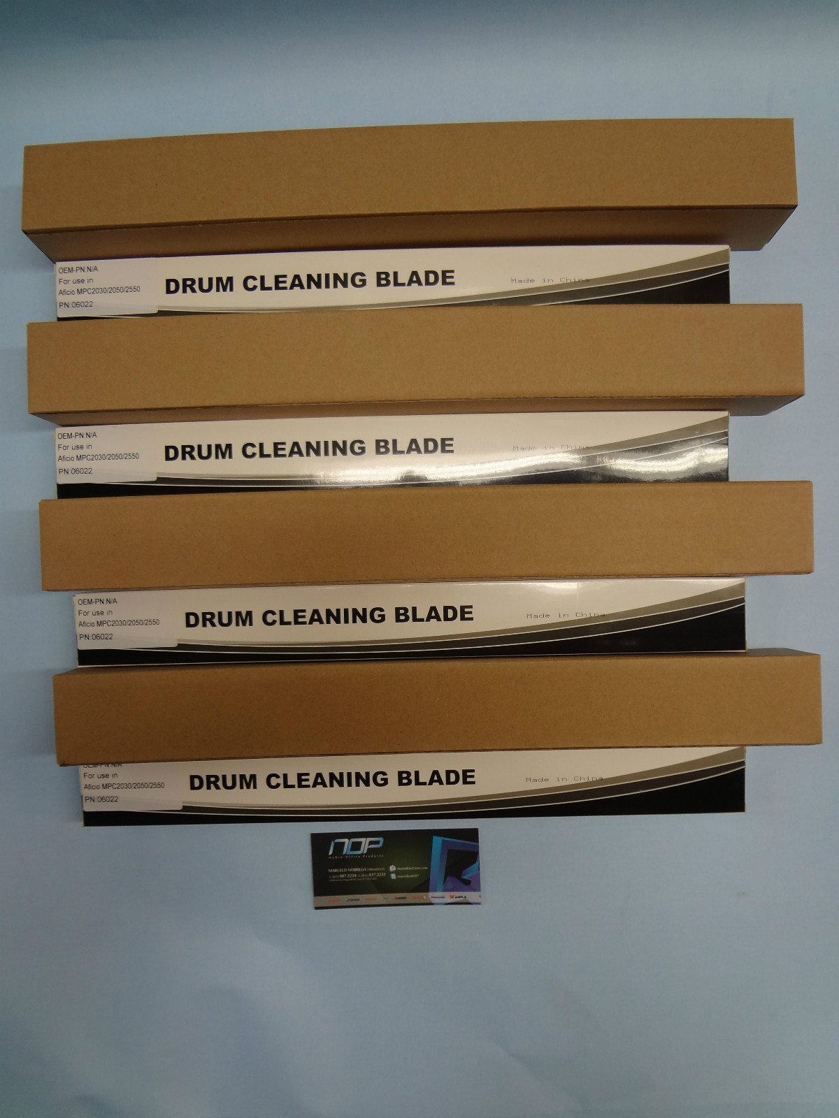 RICOH 4 DRUM & 4 DRUM CLEANING BLADE KIT MP C2550 C2530 C2050 C2030 C2051 C2551.