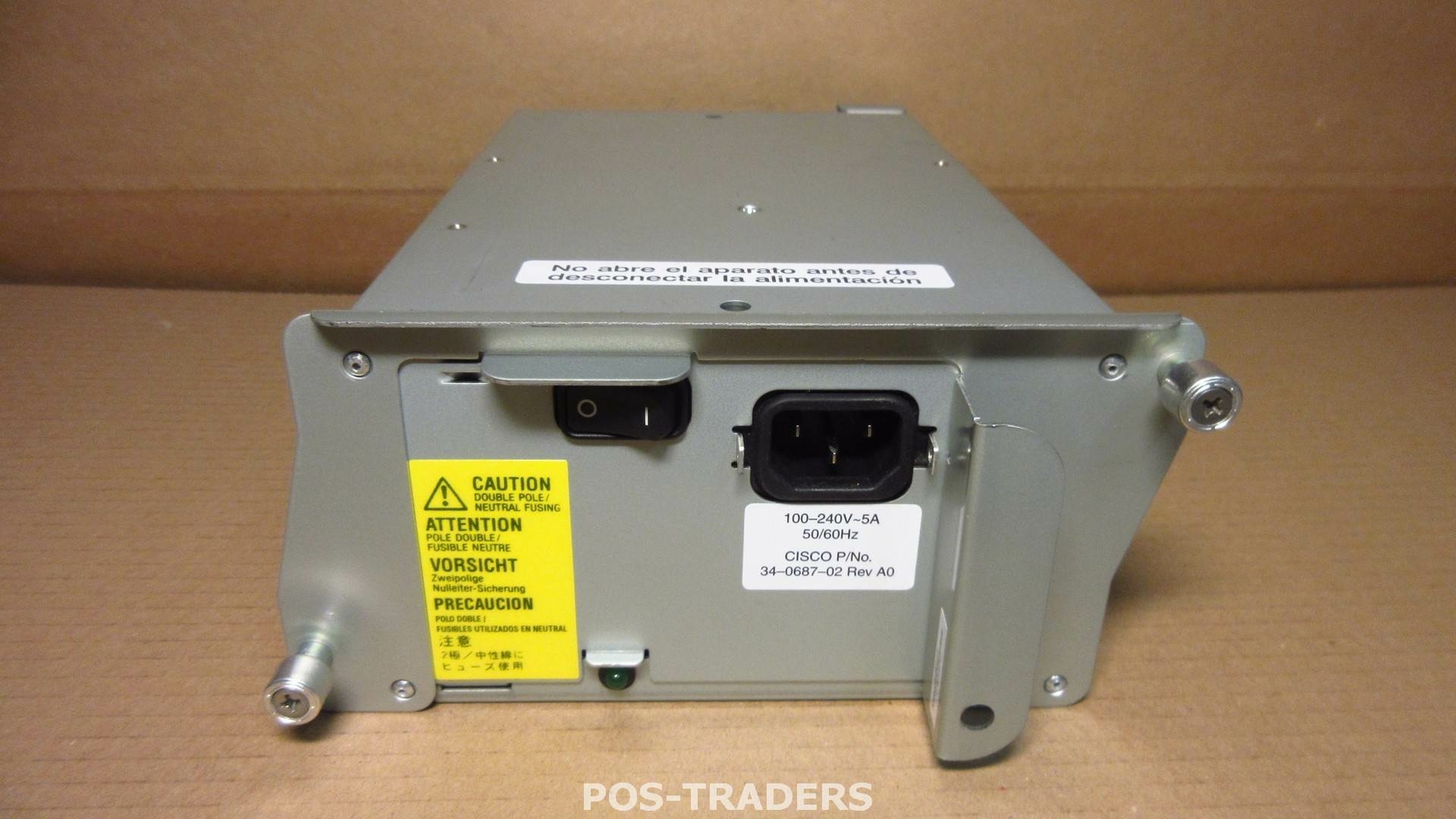 Cisco 7200 Series VXR 280W Power Supply DCJ2804-01P PSU - FROM 7206VXR