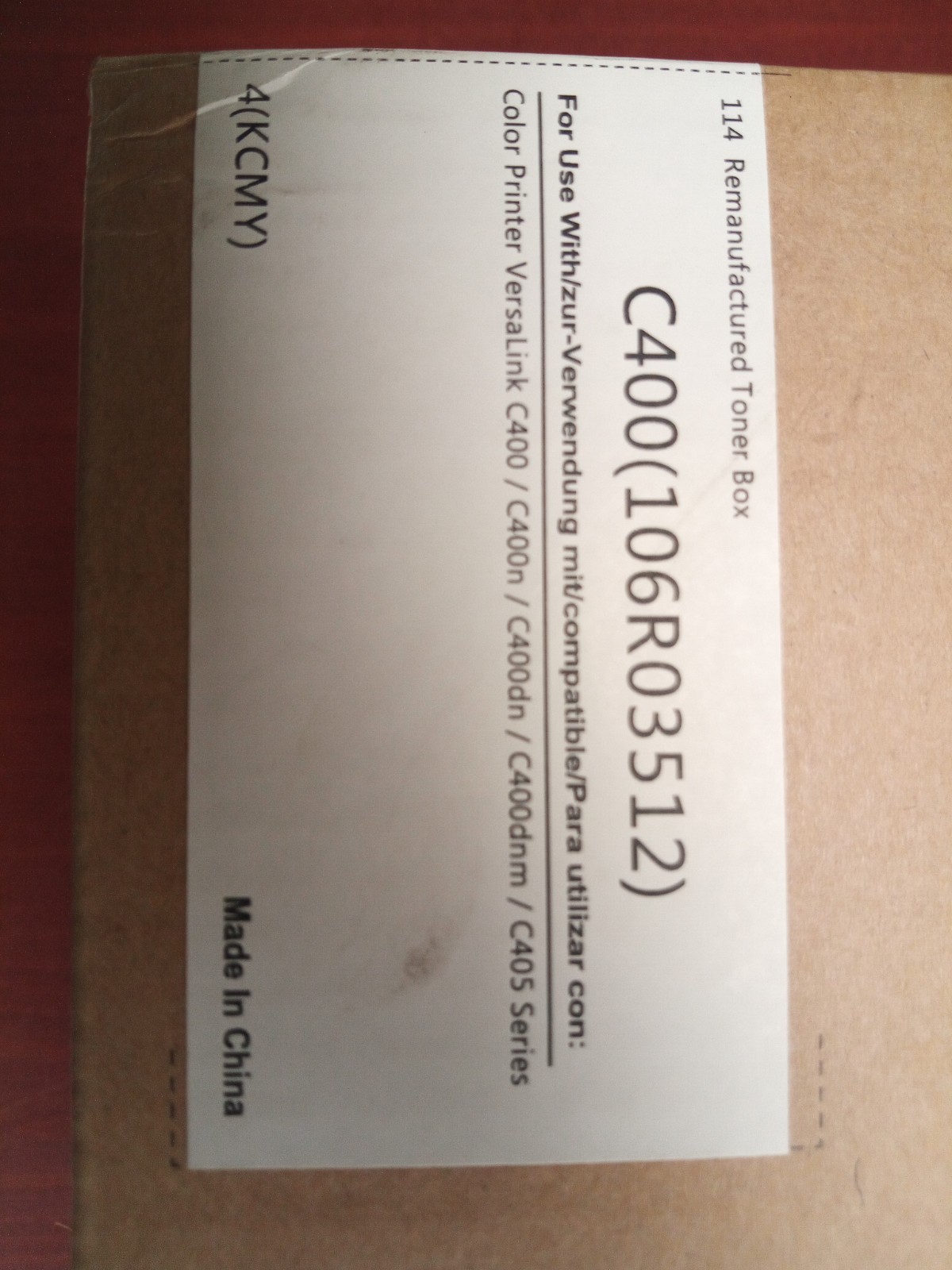 4 PK C400 C405 Toner Cartridges for VersaLink