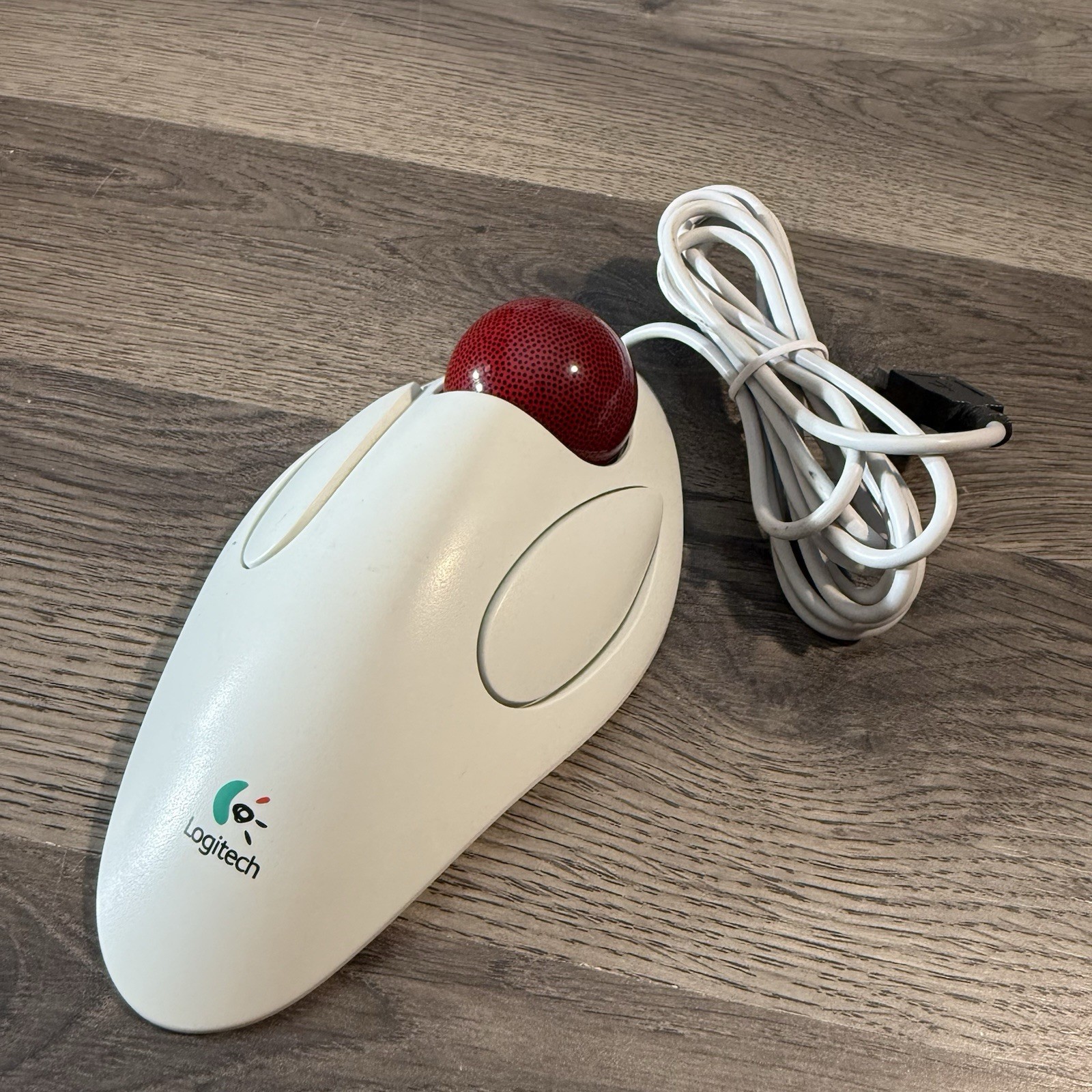 Logitech Marble Mouse T-BB14 Retro Ergonomic Trackball TESTED