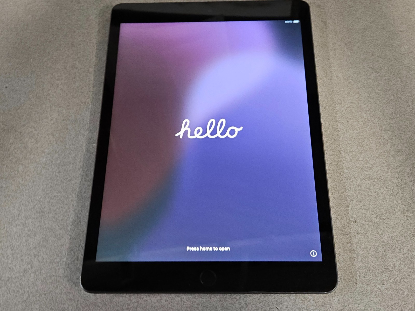 Apple iPad 9th Generation A2602 64GB Black/Space Gray 10.2" Touchscreen Tablet