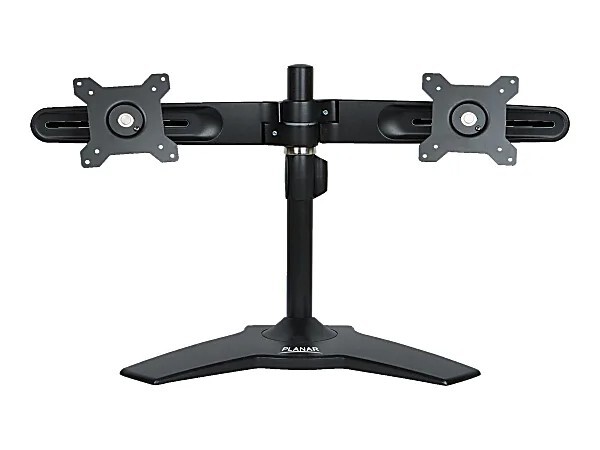 2T03840 - Planar AS2 Black Dual Monitor Stand