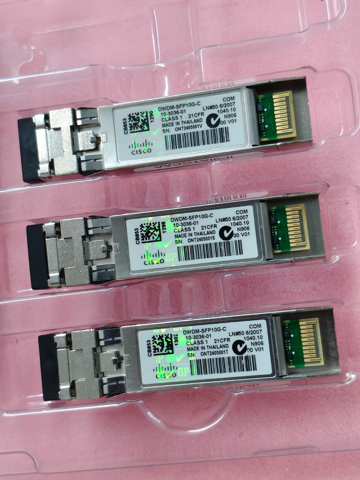 Cisco DWDM-SFP10G-C  ,DWDM Tunable SFP+ Non-China counterfeits