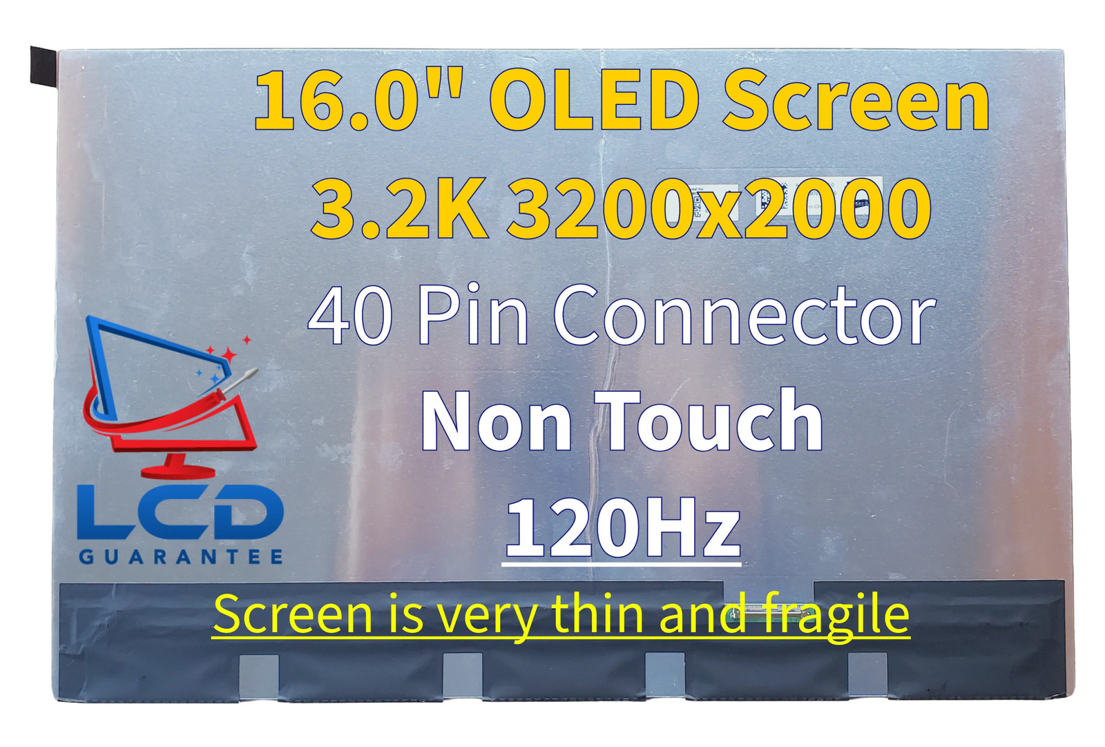 LG Gram Style 16Z90RS-K.AD77A9 16" Non-Touch Replacement OLED Laptop Screen