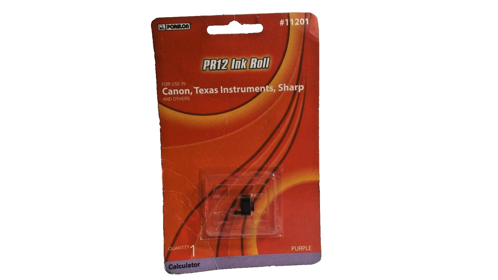 Porelon PR12 Ink Roll Replacement Canon, TI, Sharp  11201 NEW
