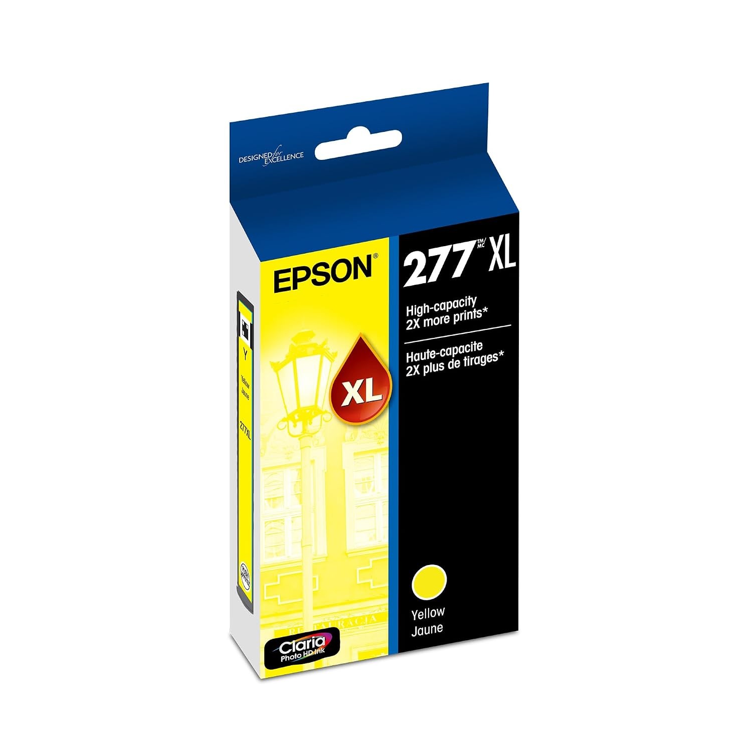 Epson 277 Claria Photo HD Ink High Capacity Yellow Cartridge (T277XL420-S) Works